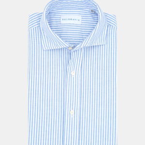 Camisa Oxford rayas azules