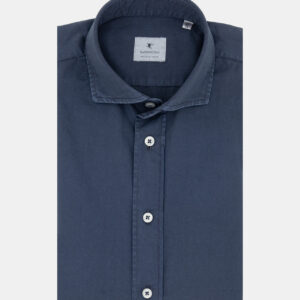 Camisa Bastoncino popelin azul
