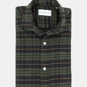 Camisa escocesa verde BELGRAVIA