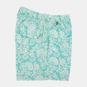 TRAJE DE BAÑO VERDE FLORES BLANCAS HOMEWARD