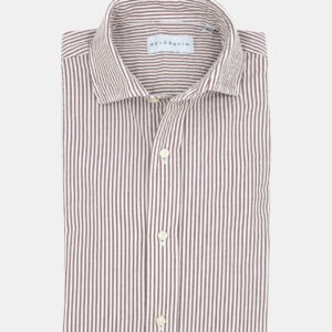 Camisa rayas teja BELGRAVIA
