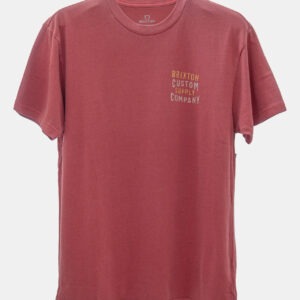 Camiseta Custom roja BRIXTON