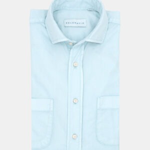 Camisa celeste 2 Bolsillos BELGRAVIA