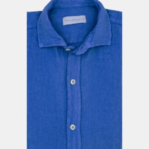 Camisa lino azulón BELGRAVIA