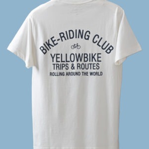 Camiseta Blanca Riding Club YELLOWBIKE
